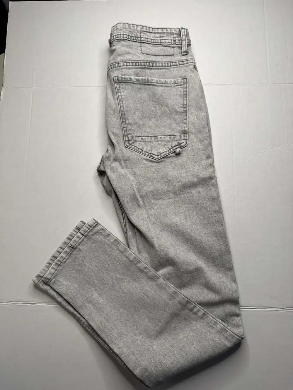 Denim blue Straight slim Leg Jeans